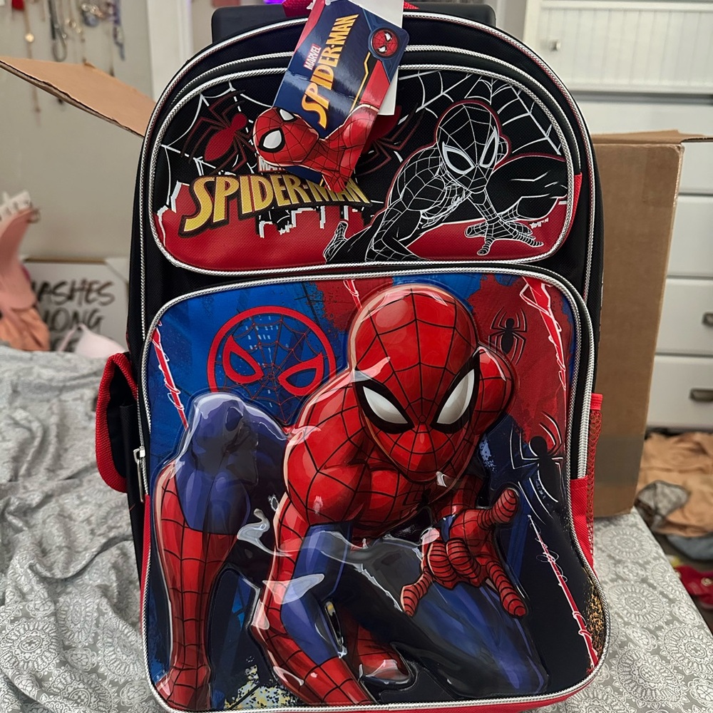 Marvel Spider-Man Rolling Backpack